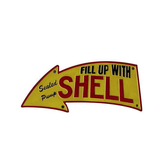 SHELL ARROW LARGE SIGN