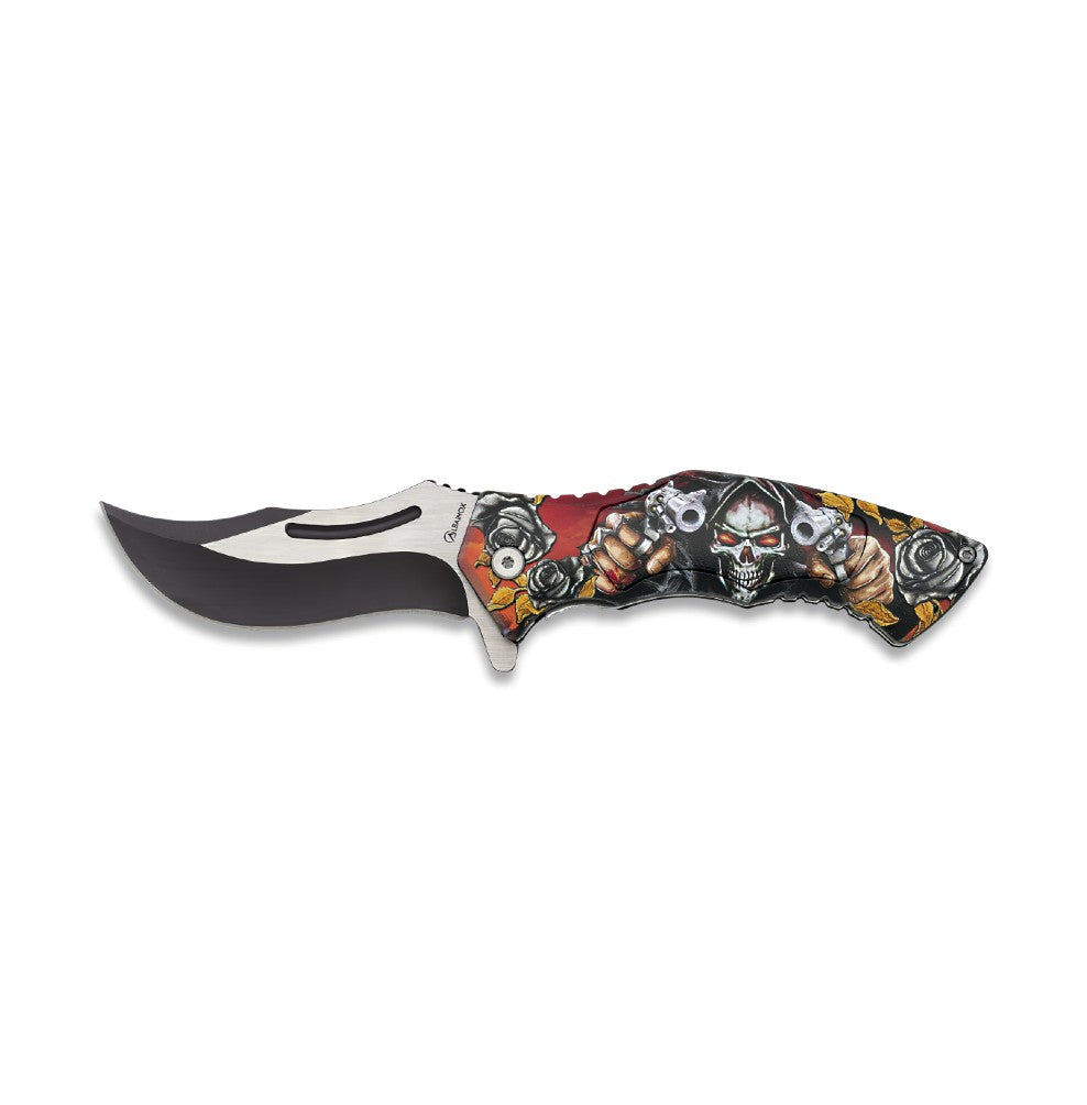 ALBAINOX RED GUNNER FOLDING KNIVE