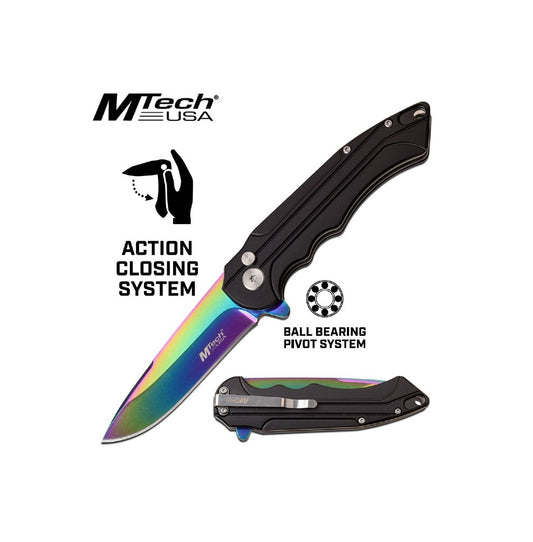 M-TECH TINITE COATED FOLDING KNIFE