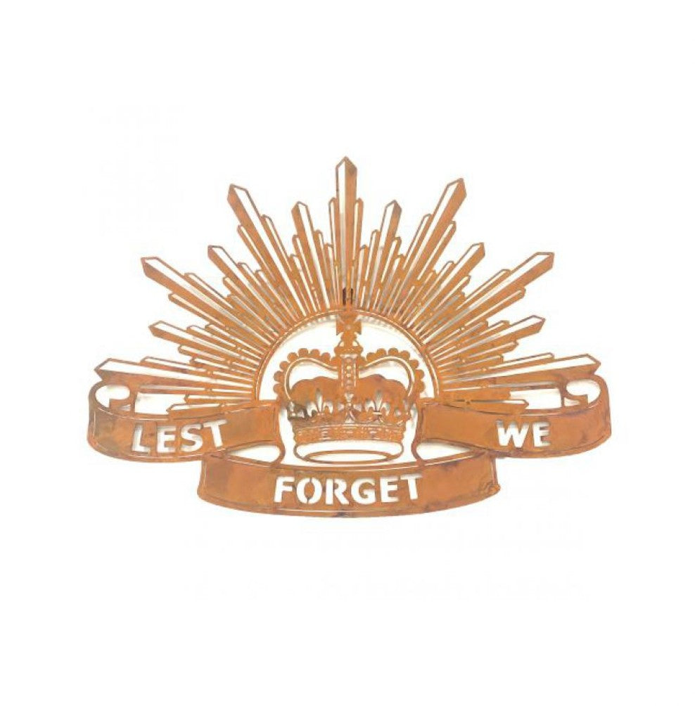 ANZAC RISING SUN WALL SIGN