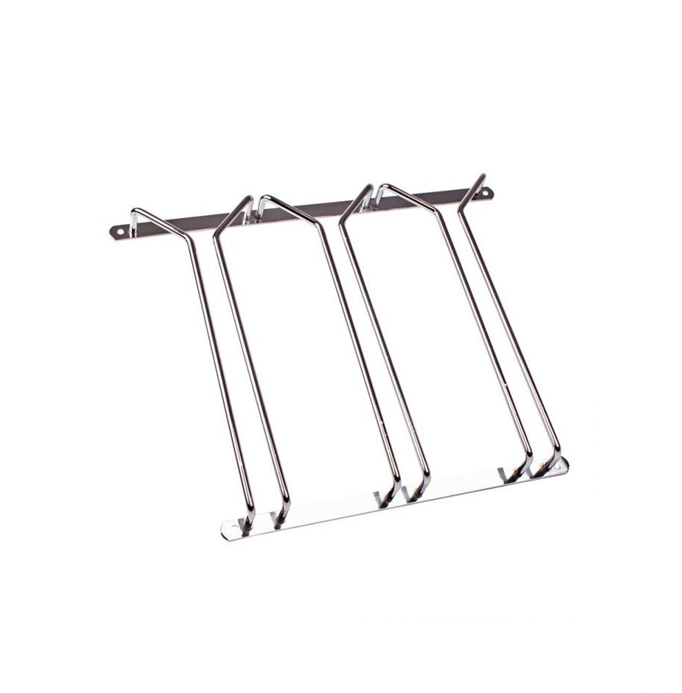 CHROME WINE RACK