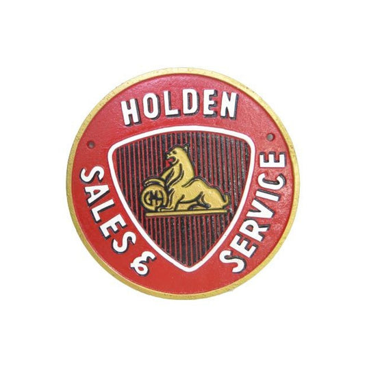 HOLDEN SALES & SERVICE ROUND SIGN
