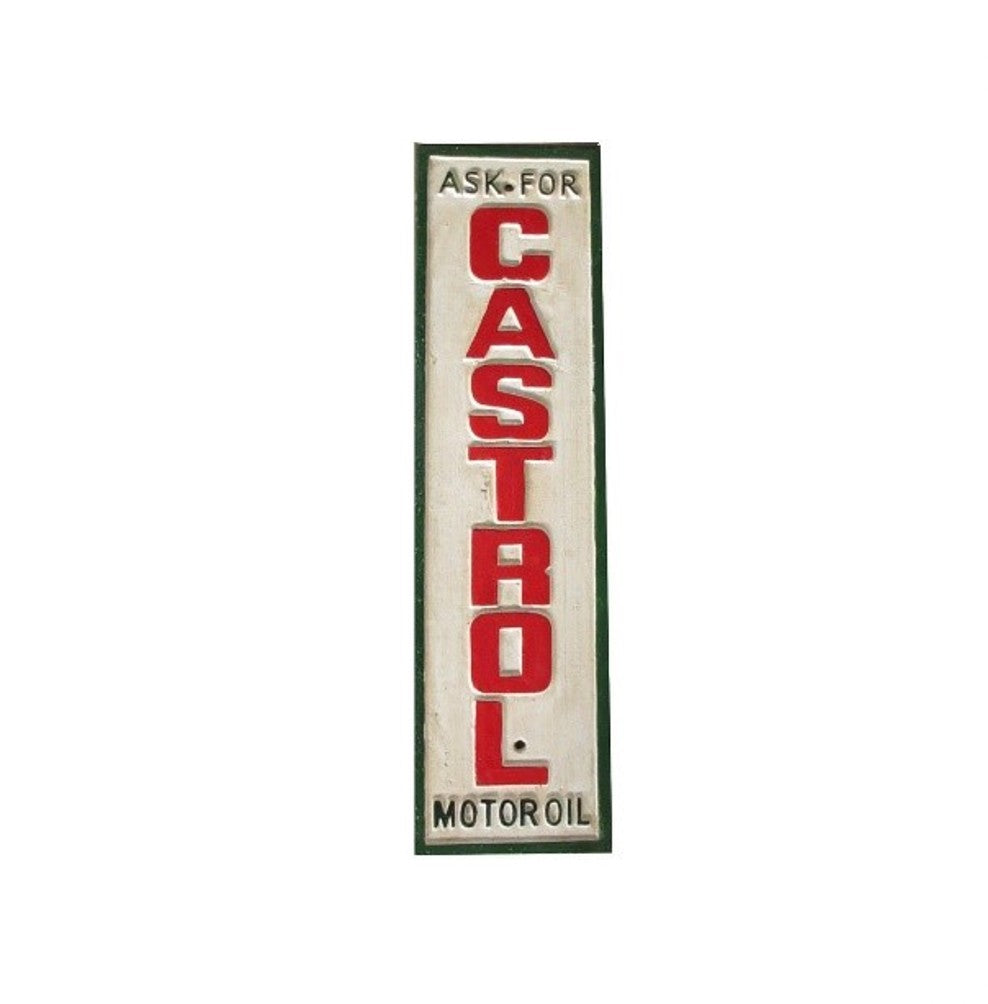 CASTROL LARGE TIN SIGN