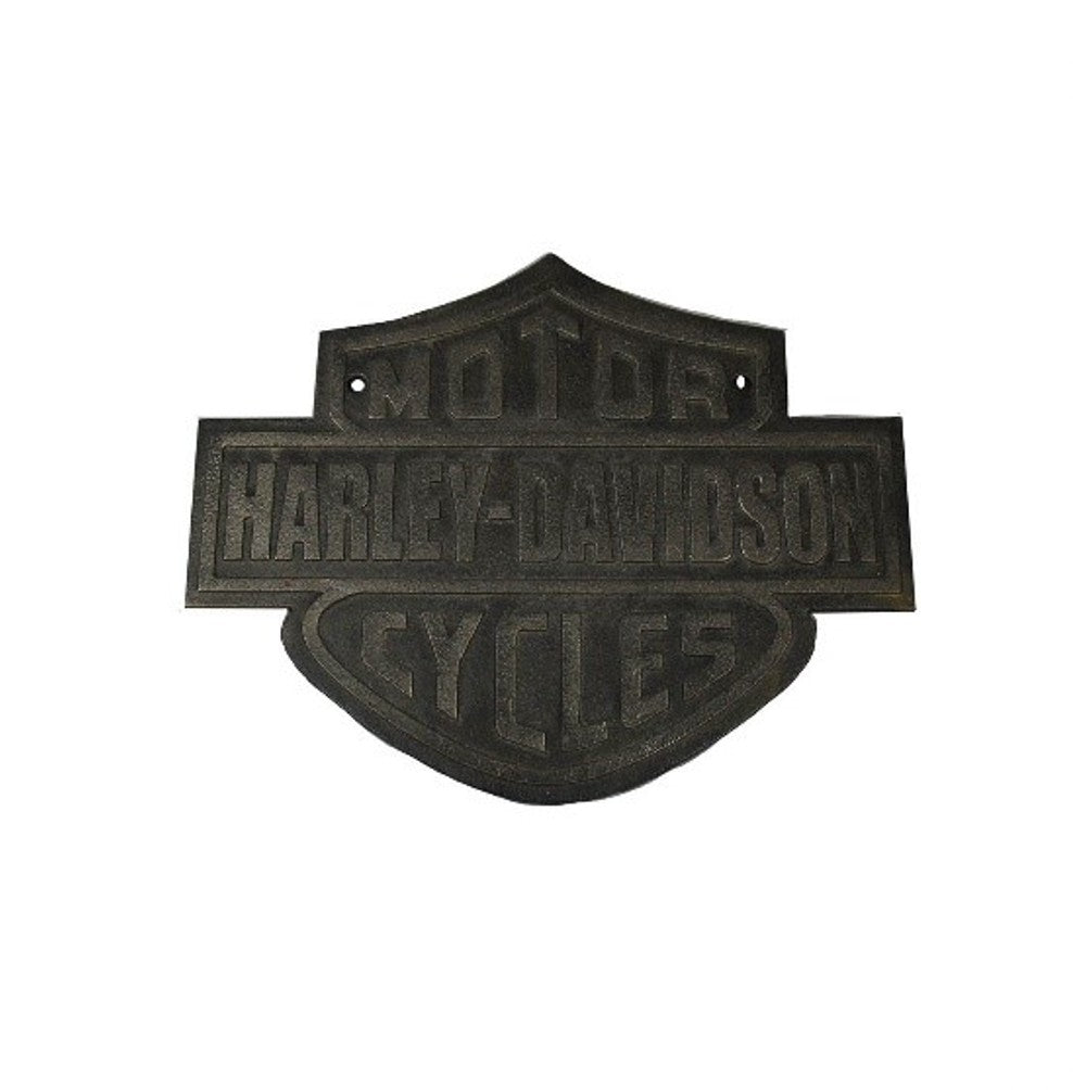 HARLEY DAVIDSON CAST IRON SIGN