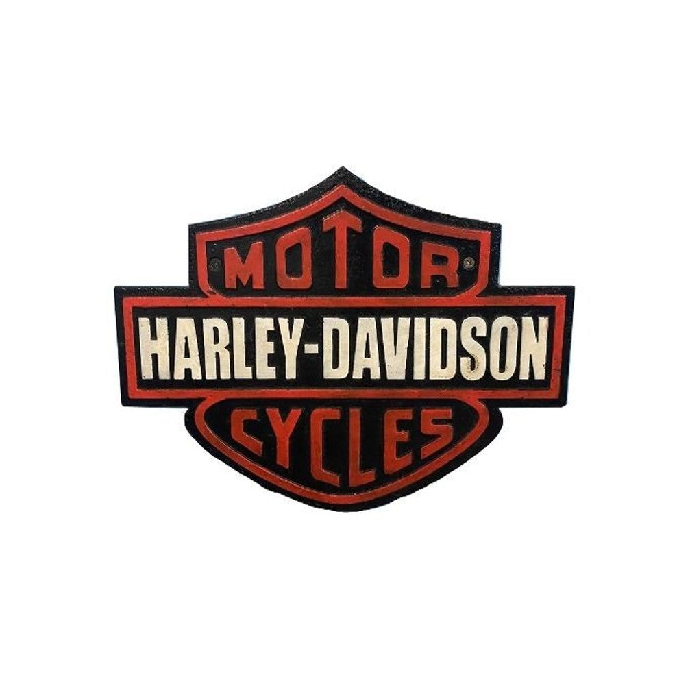 HARLEY DAVIDSON PAINTED SIGN