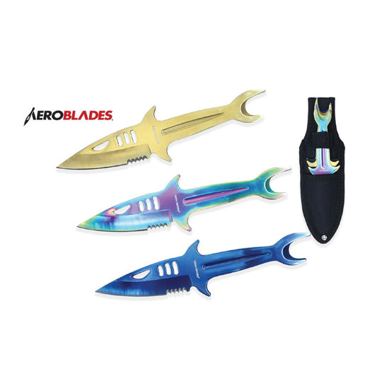 AEROBLADES SHARK THROWING KNIFE