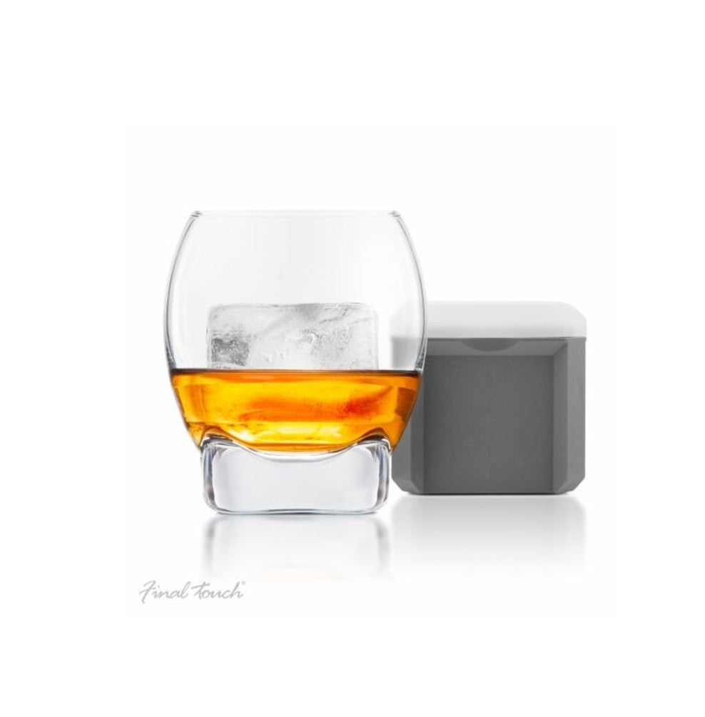 COLOSSAL ICE CUBE WHISKY GLASS