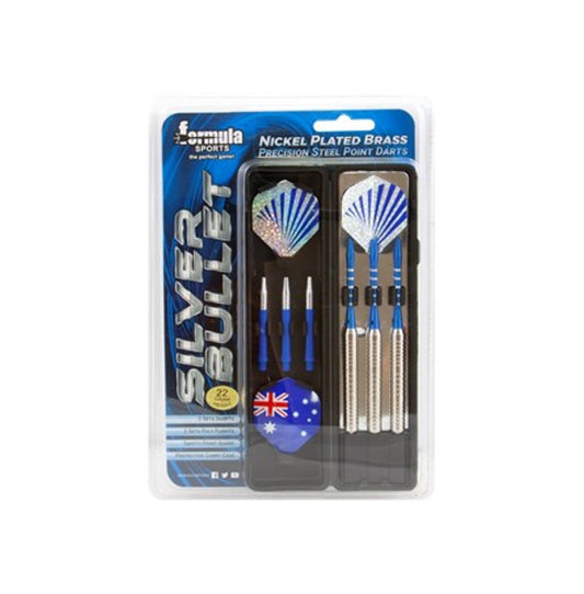 SILVER BULLET NICKLE PLATED DARTS