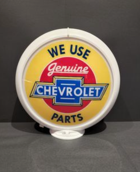 GENUINE CHEVROLET PARTS BOWSER GLOBE
