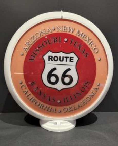 ROUTE 66 BOWSER GLOBE