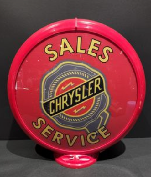 CHRYSLER SERVICE BOWSER GLOBE
