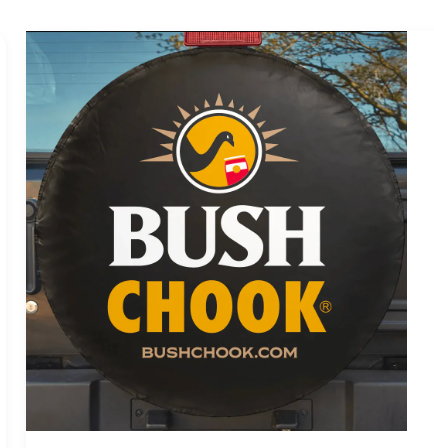 BUSH CHOOK TYRE COVER
