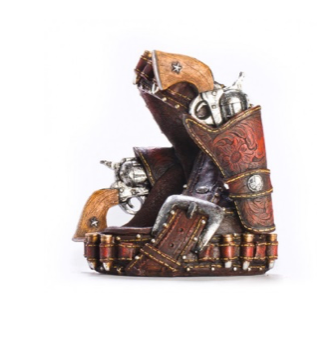GUN BOTTLE HOLDER