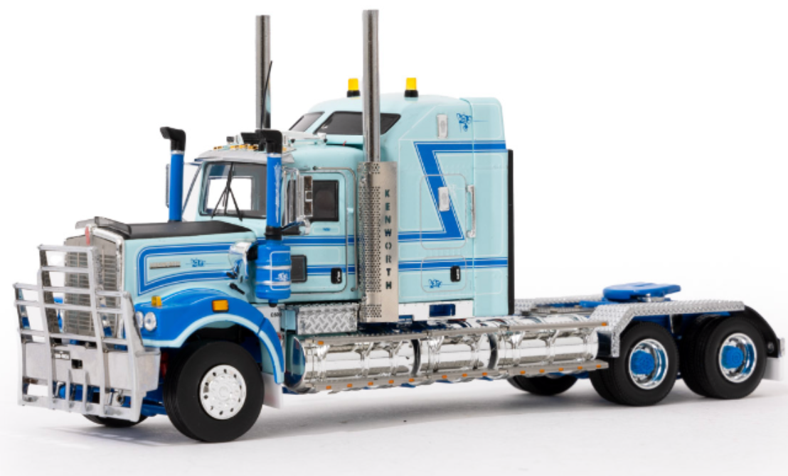 Kenworth C509 Sleeper Light Blue
