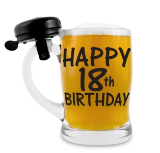 18TH BEER MUG WITH BELL
