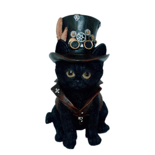 STEAMPUNK KITTEN IN HAT