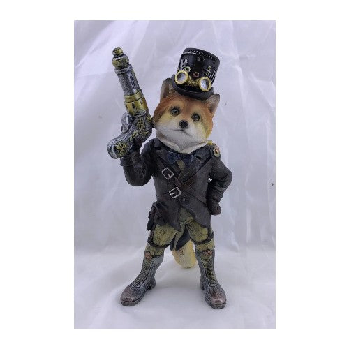 STEAMPUNK FOX WITH GUN