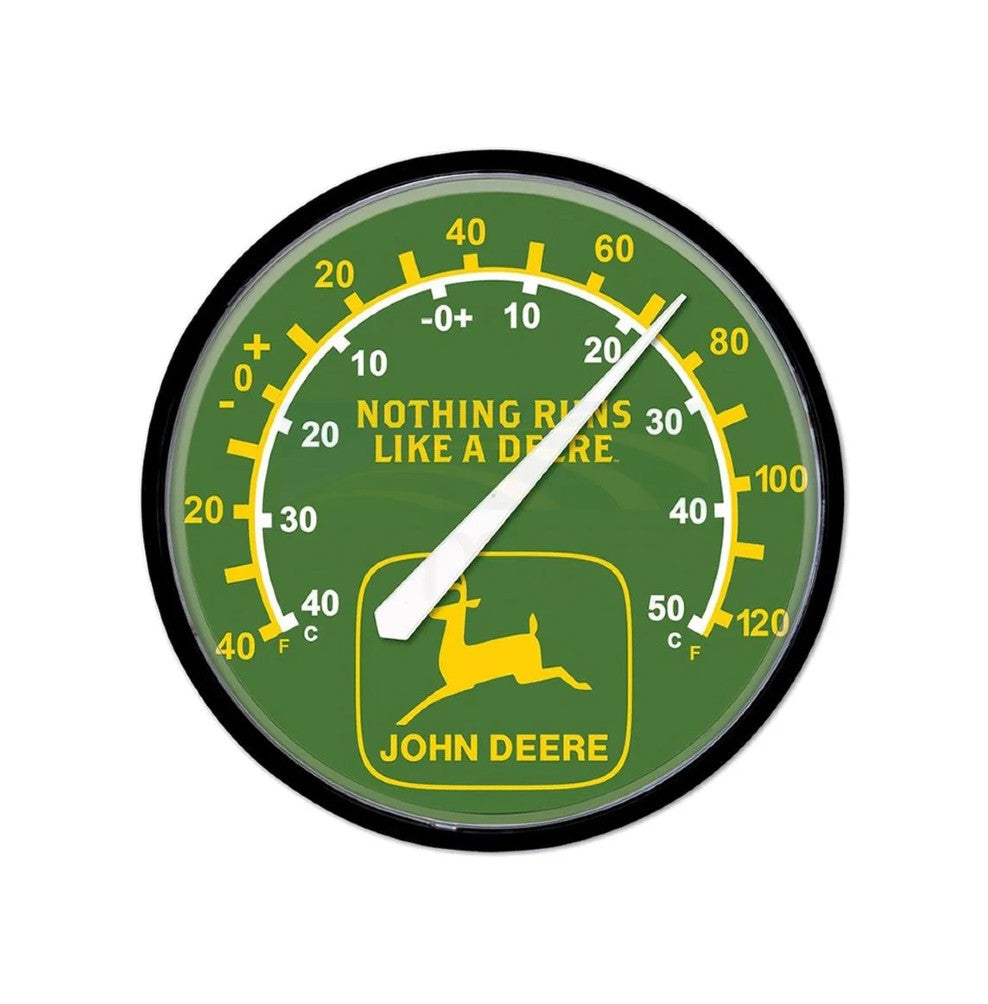 JOHN DEERE LOGO THERMOMETER