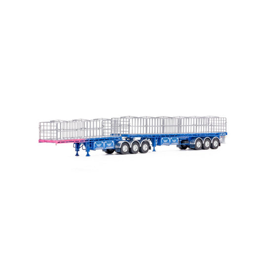 ROSS TRANSPORT BLUE/PINK B DOUBLE