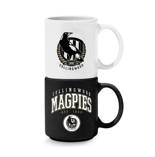 AFL STACKABLE MUGS COLLINGWOOD