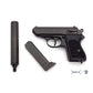 WALTHER PPK WITH SILENCER