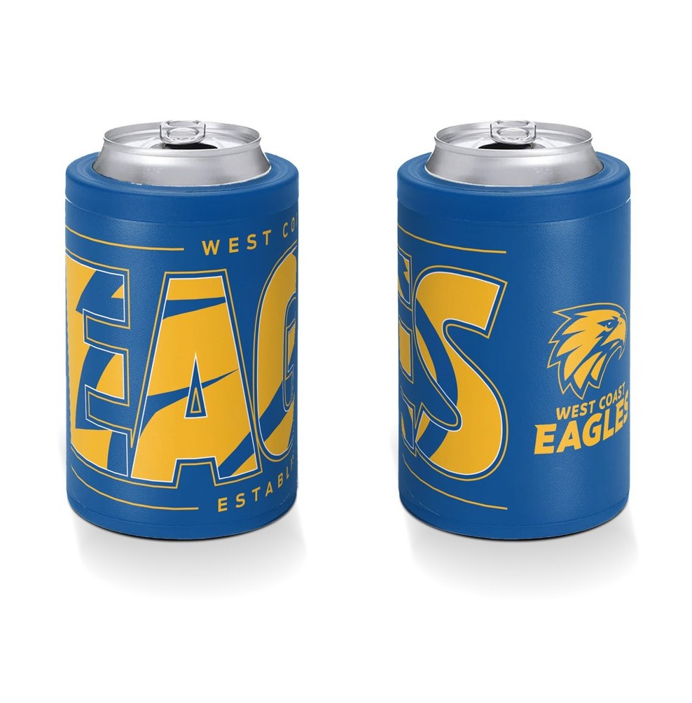 AFL INSULATED CAN COOLER WEST COAST EAGLES