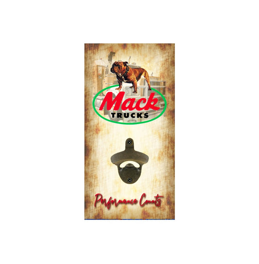 MACK TRUCK WALL MOUNTED BOTTLE OPENER