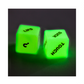 GLOW IN THE DARK LOVE DICE