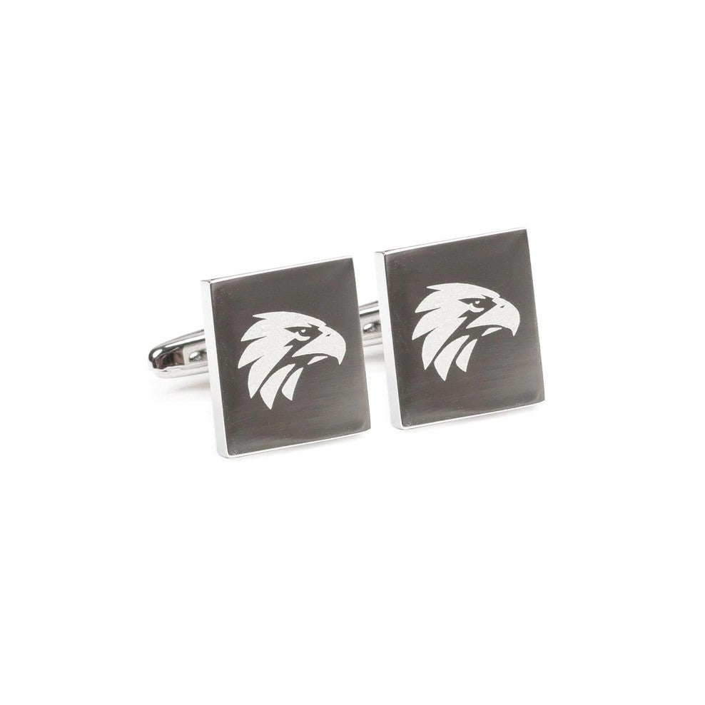 AFL SILVER CUFFLINKS WEST COAST EAGLES