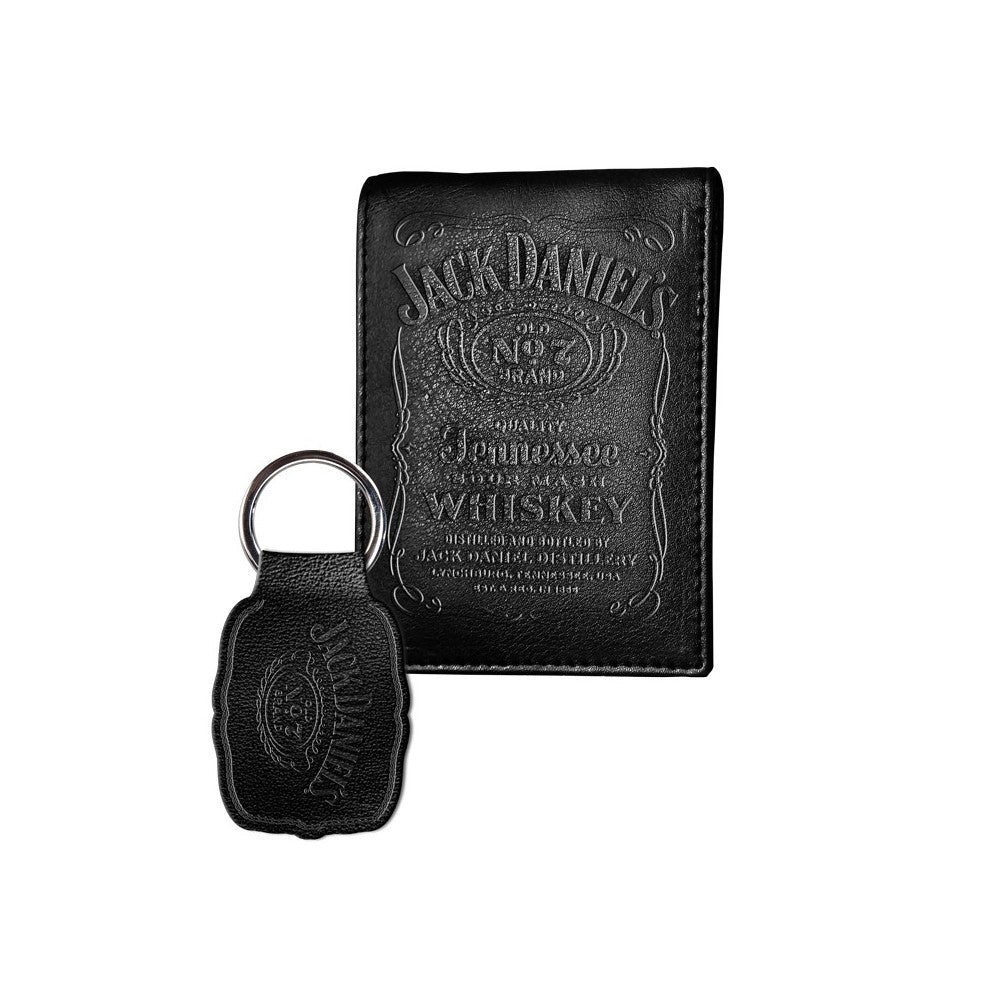 JACK DANIELS WALLET & KEYRING SET