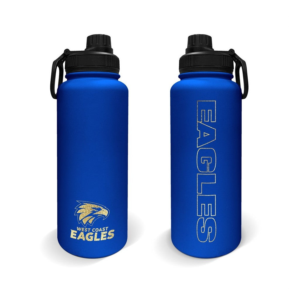 AFL 960ML DRINK BOTTLE WEST COAST EAGLES