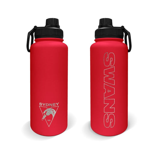 AFL 960ML DRINK BOTTLE SYDNEY SWANS