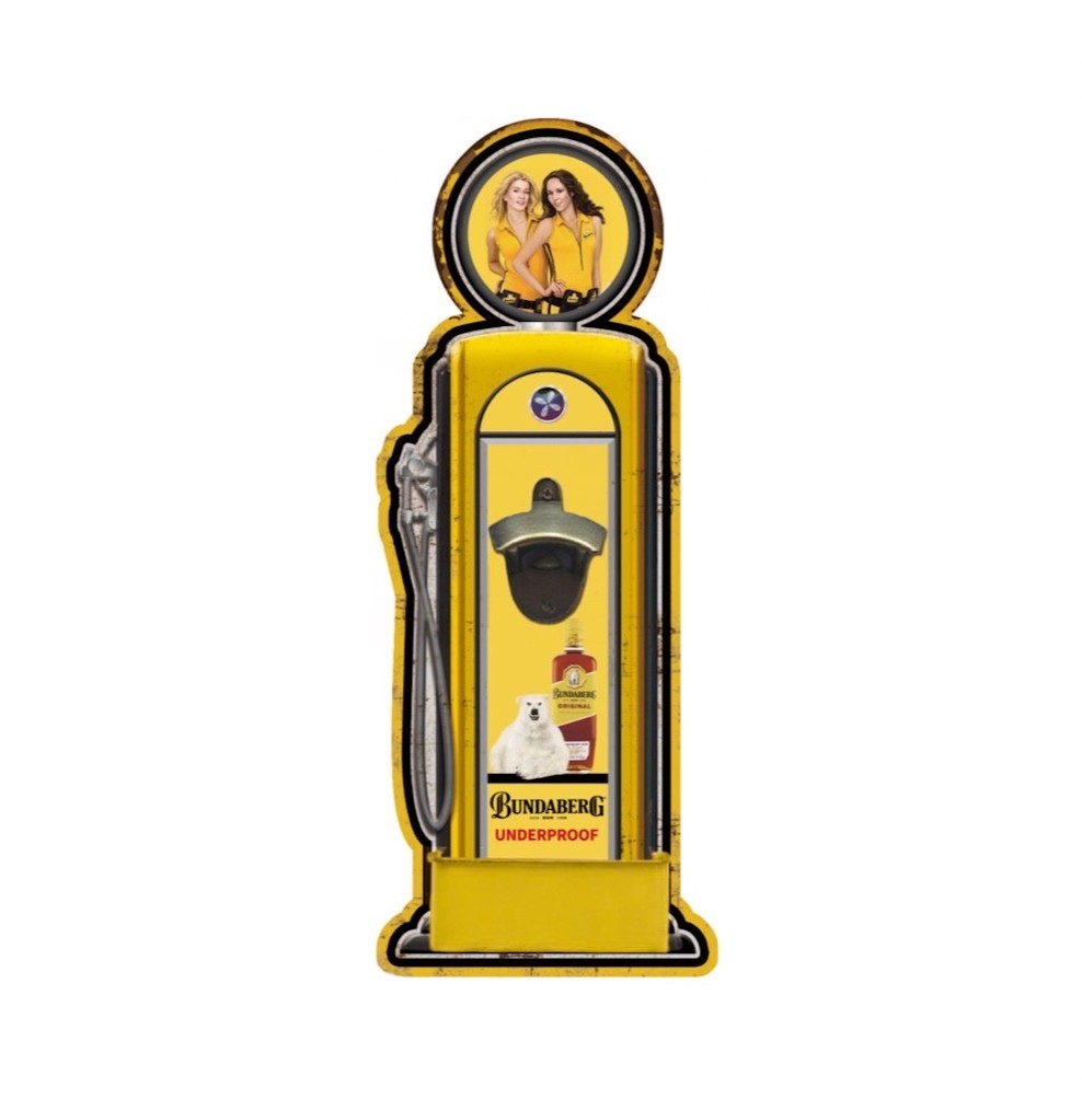 BUNDABERG TIN BOTTLE OPENER