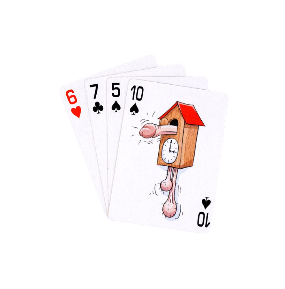 FUNNY WILLIE PLAYING CARDS