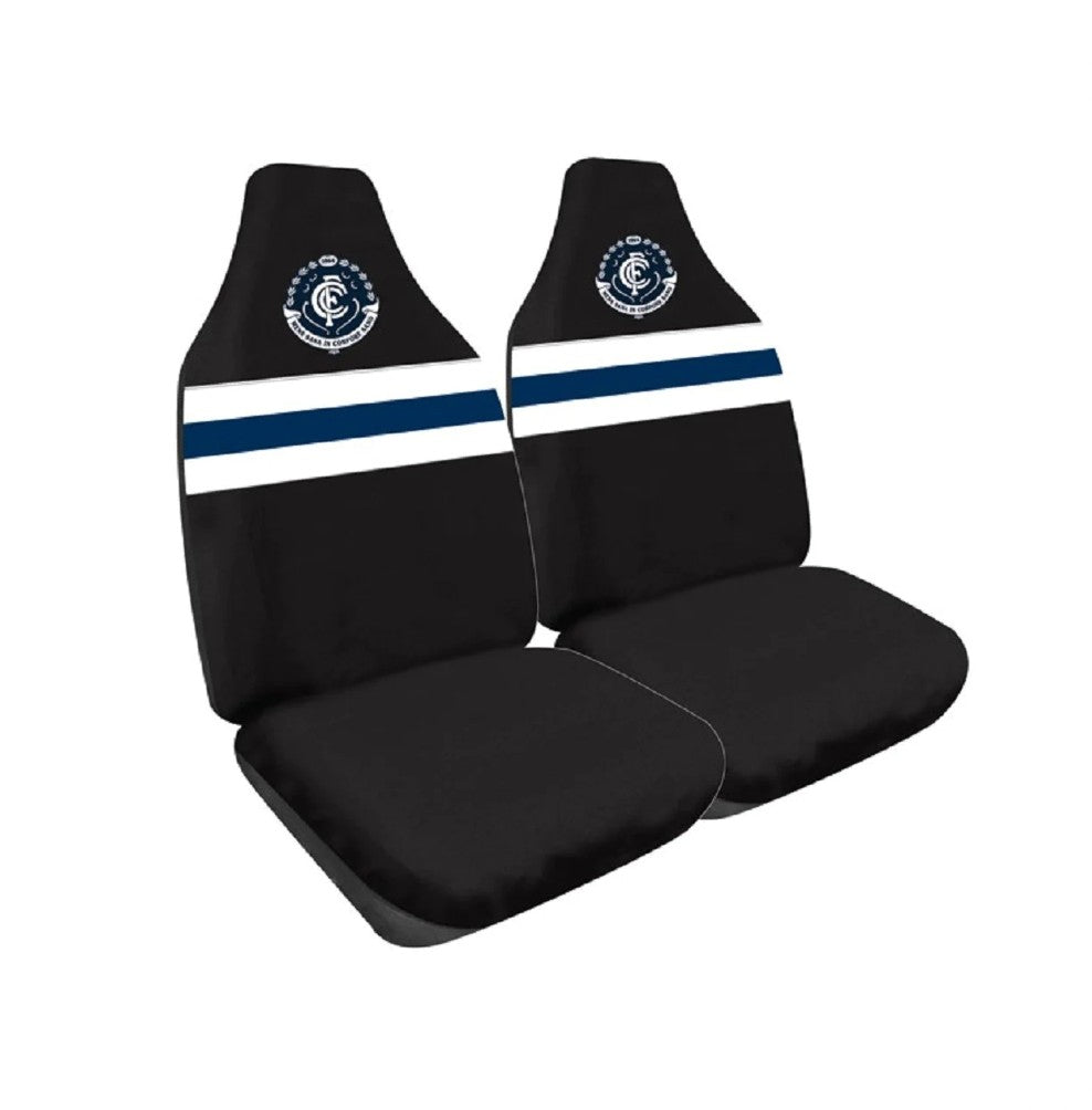 AFL CAR SEAT COVERS CARLTON