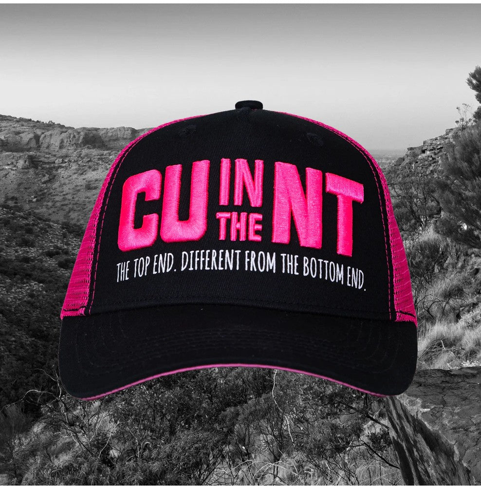 CUintheNT PINK TRUCKER HAT