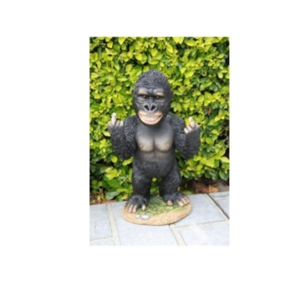 RUDE GORILLA STATUE