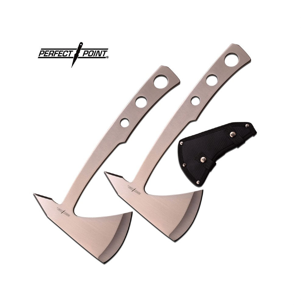 M-TECH THROWING AXE 2 SET SILVER