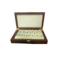 DOMINOES GAME LEATHER CASE