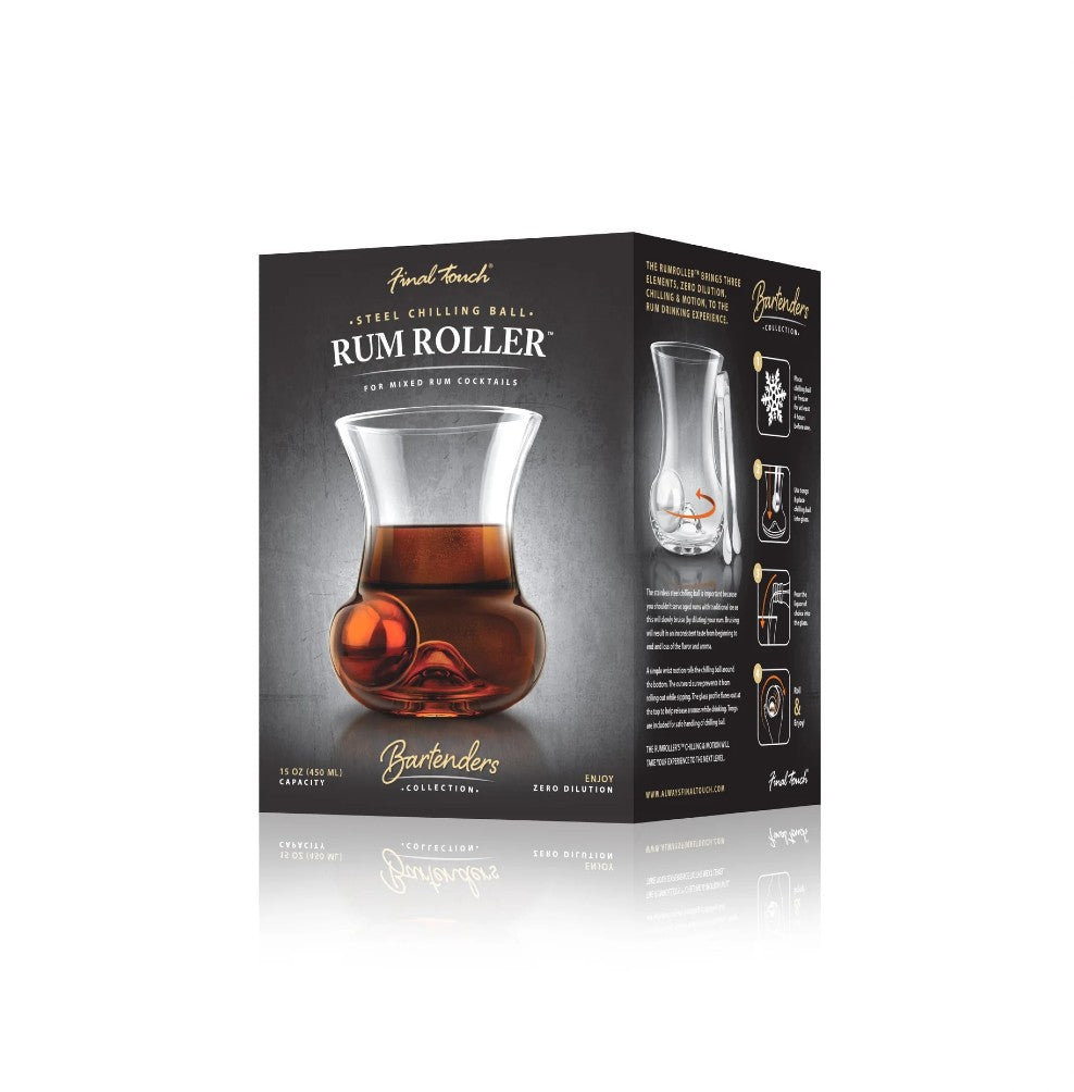 RUM ROLLER GLASS 3PCE SET