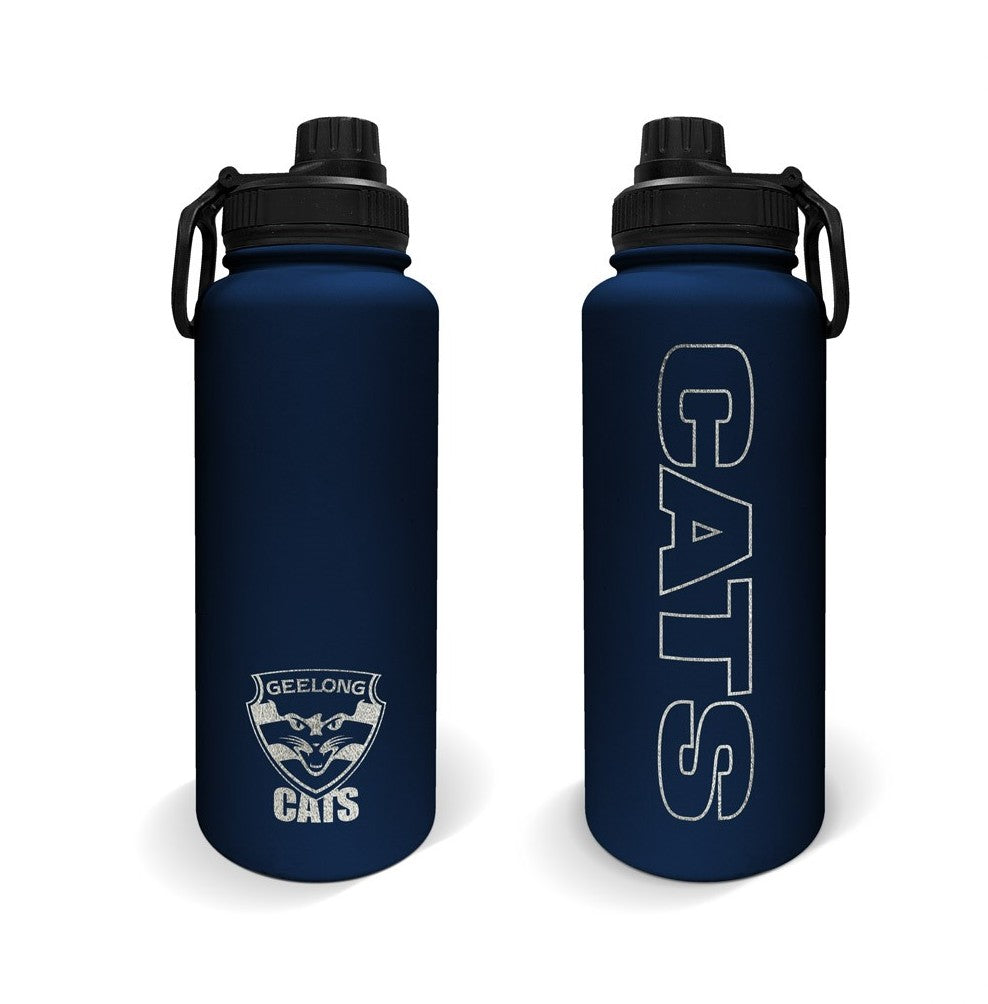 AFL 960ML DRINK BOTTLE GEELONG