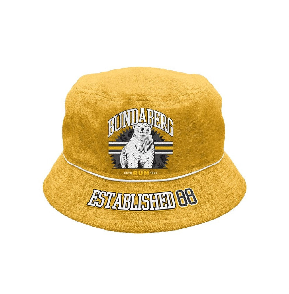 BUNDABERG YELLOW BUCKET HAT