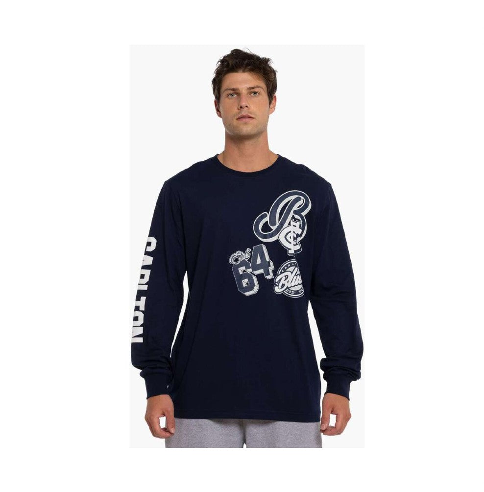 AFL LONG SLEEVE TEE CARLTON