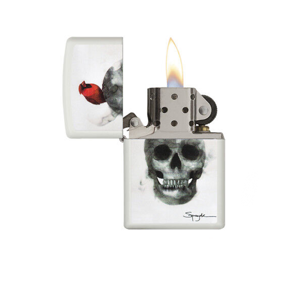 SPAZUK RED ROBIN ZIPPO