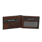 PIERRE CARDIN ITALIAN LEATHER TWO TONE WALLET/CARD HOLDER