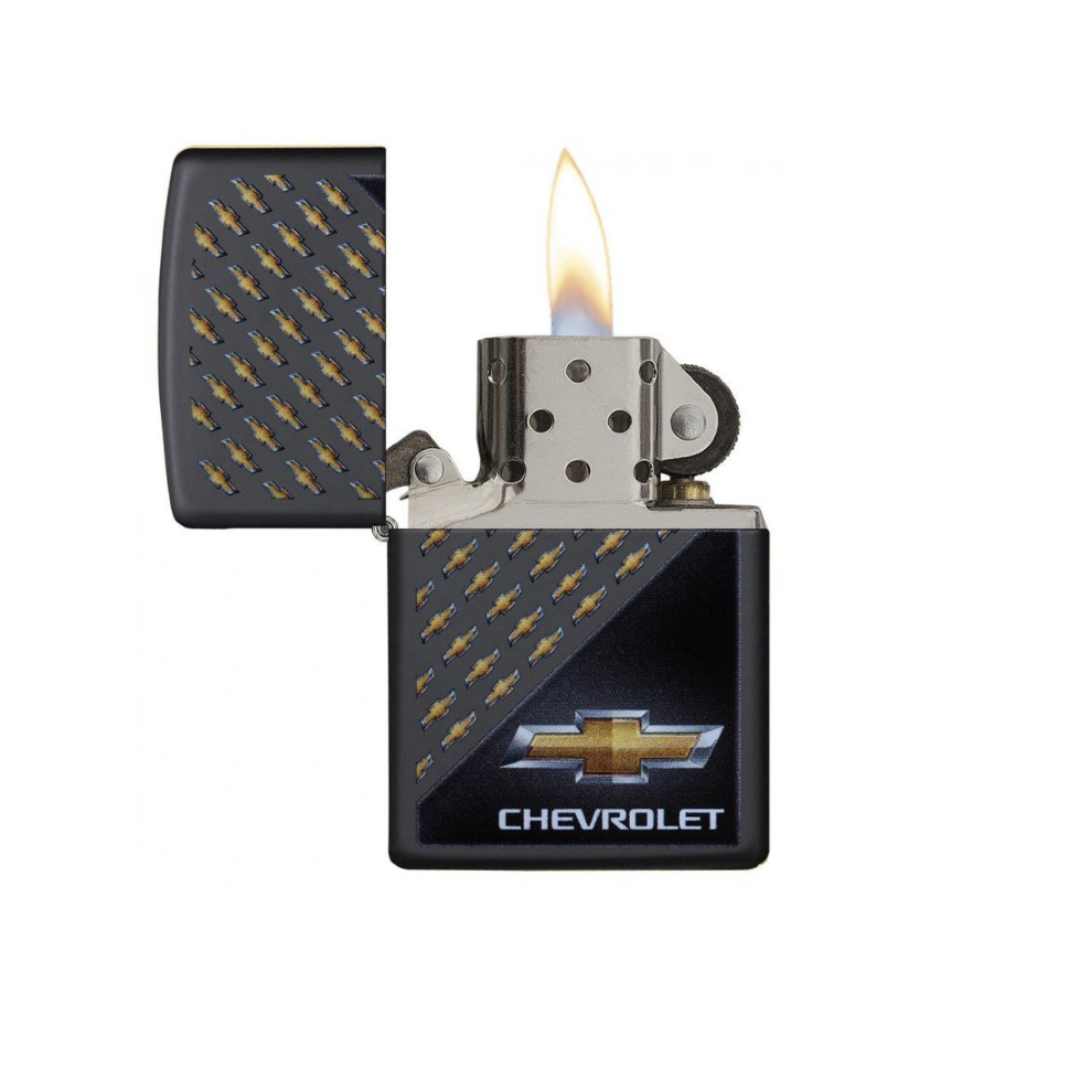 CHEVROLET BLACK MATTE ZIPPO