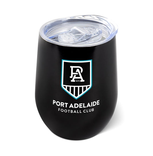 AFL WINE TUMBLER PORT ADELAIDE