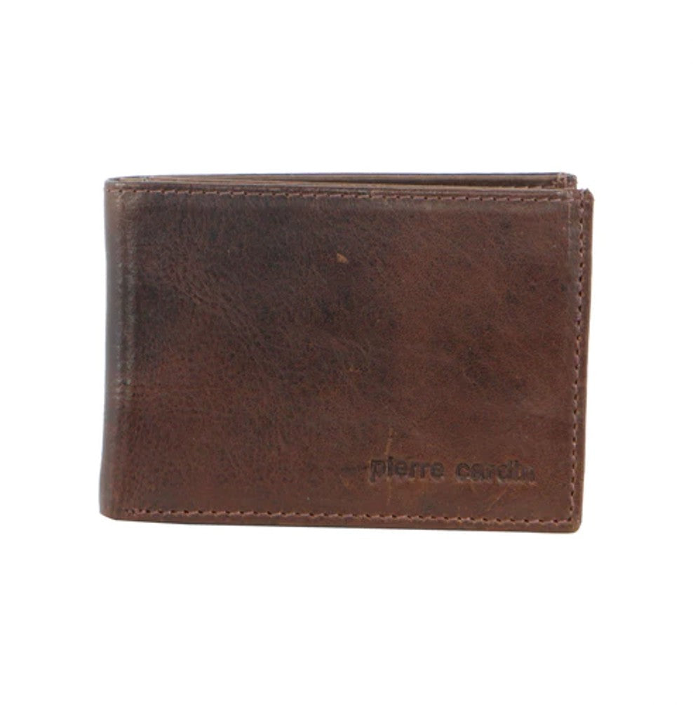 PIERRE CARDIN MENS ITALIAN LEATHER WALLET