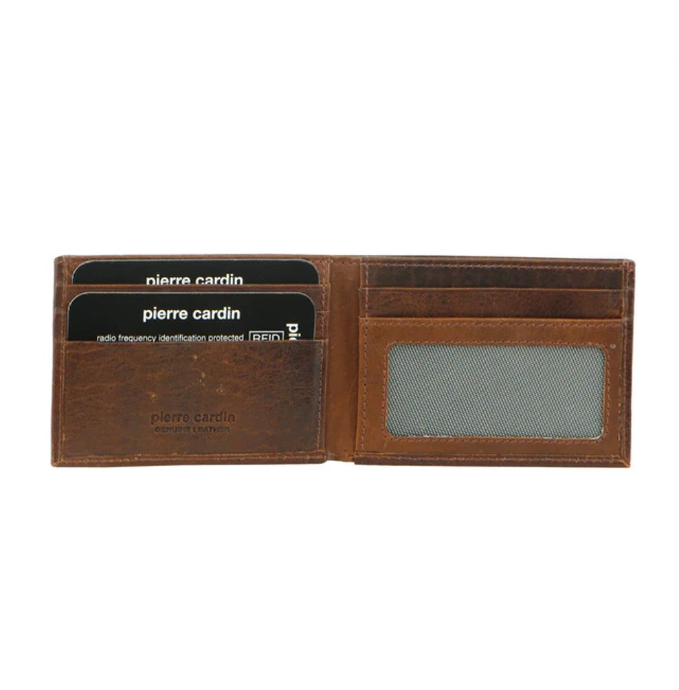 PIERRE CARDIN MENS ITALIAN LEATHER WALLET