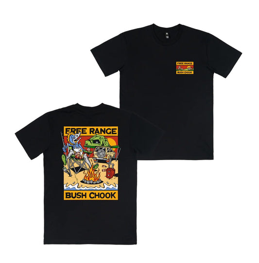 BUSH CHOOK T-SHIRT FREE RANGE